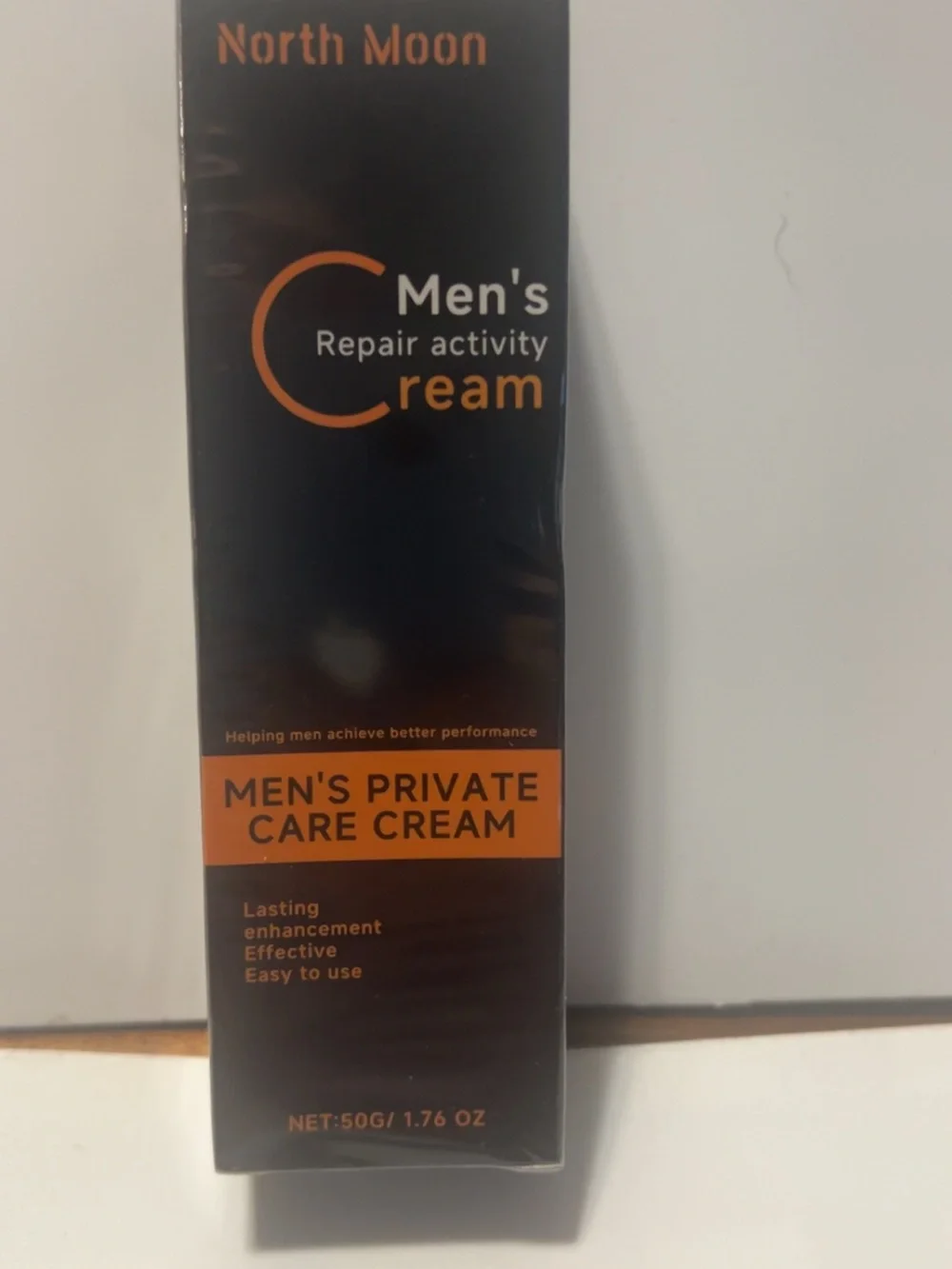 Men's Private Care Cream - Black & Orange